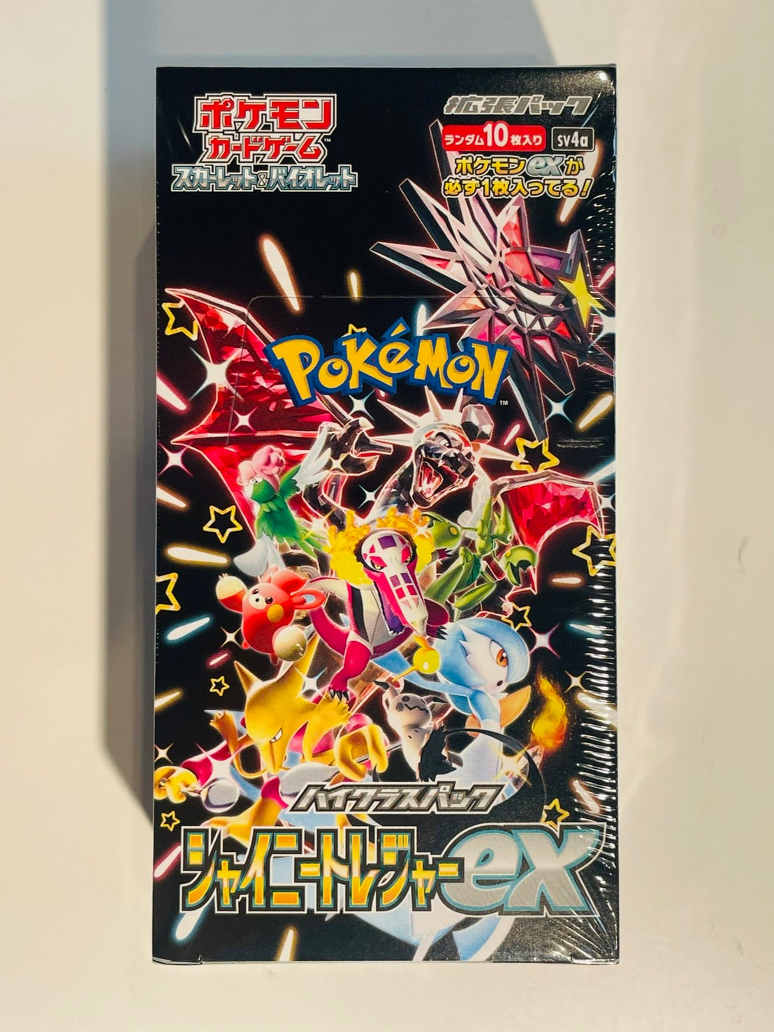 Pokemon Card Shiny Treasure ex Box sv4a Scarlet Violet High Class Pack w/shrink Japanese