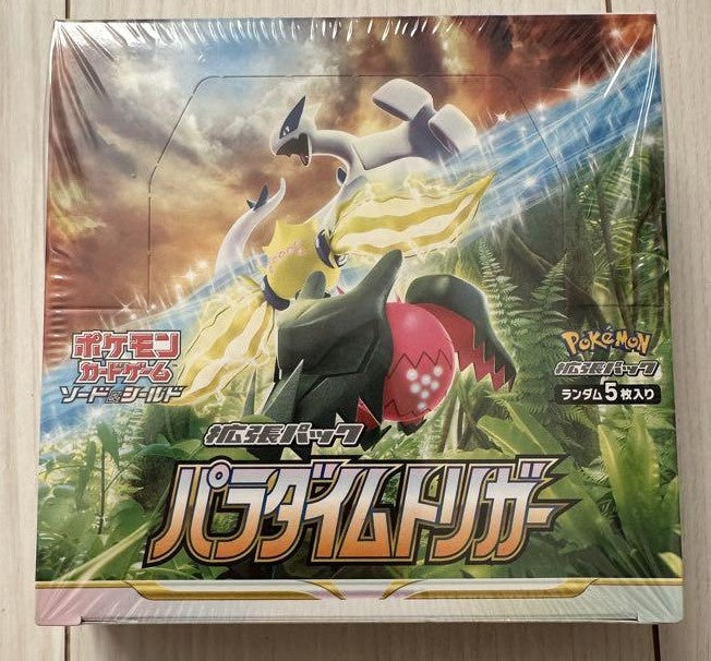 Japanese Pokémon Paradigm Trigger with shrink Pokemon Card Booster Box