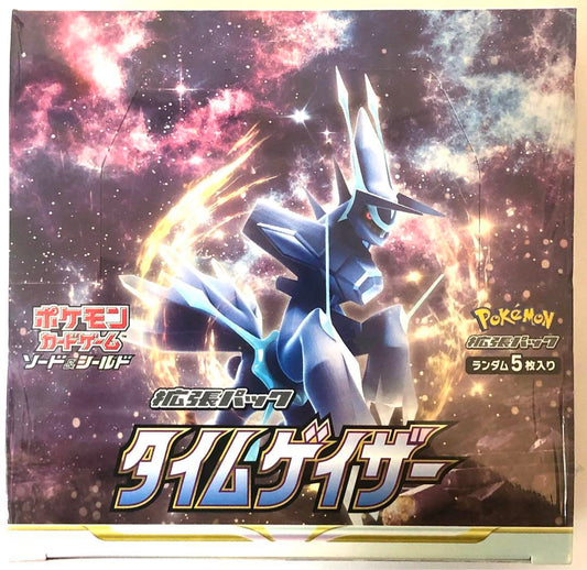 Japanese Pokémon Time Gazer with shrink Pokemon Card Booster Box